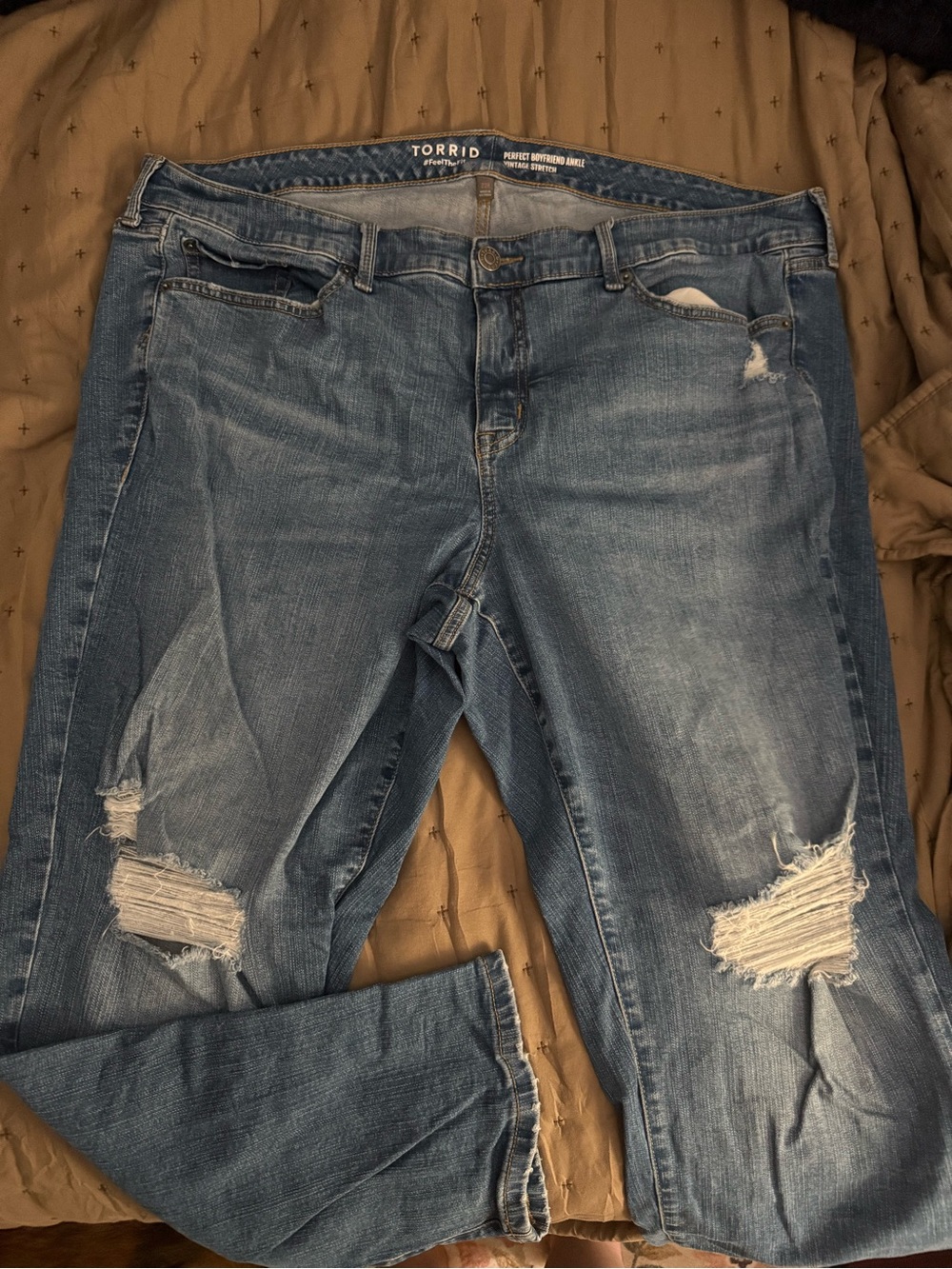 Torrid Boyfriend Ankle Jeans
